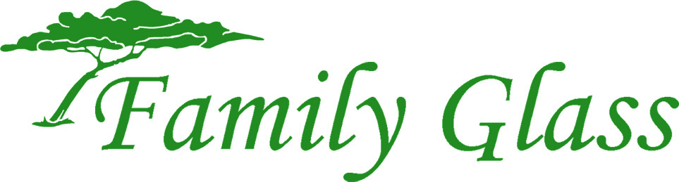 Family Glass Logo Green 002
